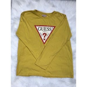 GUESS X URBAN OUTFITTERS Mustard Long Sleeve
